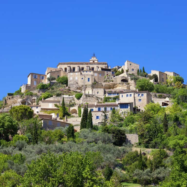 Famous Gordes medieval village in Southern France
